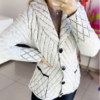 Cardigan Off white Siberia Brazilmalls.com