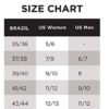 Havaianas Top Size Chart