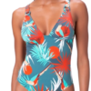 one piece swimsuit caranda salinas green front brazilmalls.com