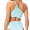 one piece swimsuit one shoulder bobby blue salinas back brazilmalls.com