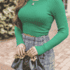 Cropped Modal Long Sleeve Sintonia Green brazilmalls.com